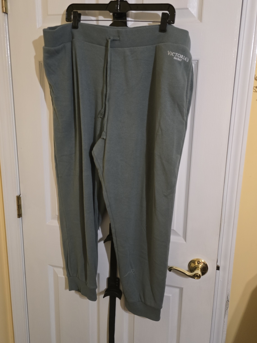 PINK Victoria's Secret Olive Green Track Joggers